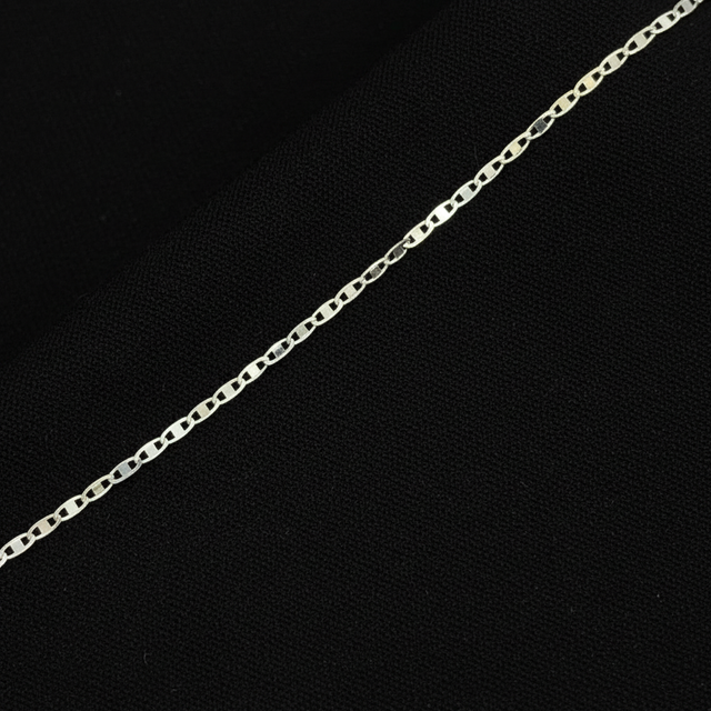 Corrente Cartier Slim Masculina em Prata 925 1 mm  SVAL