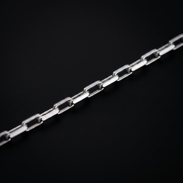 Corrente Cartier Masculina em Prata 925 1 mm | SVAL