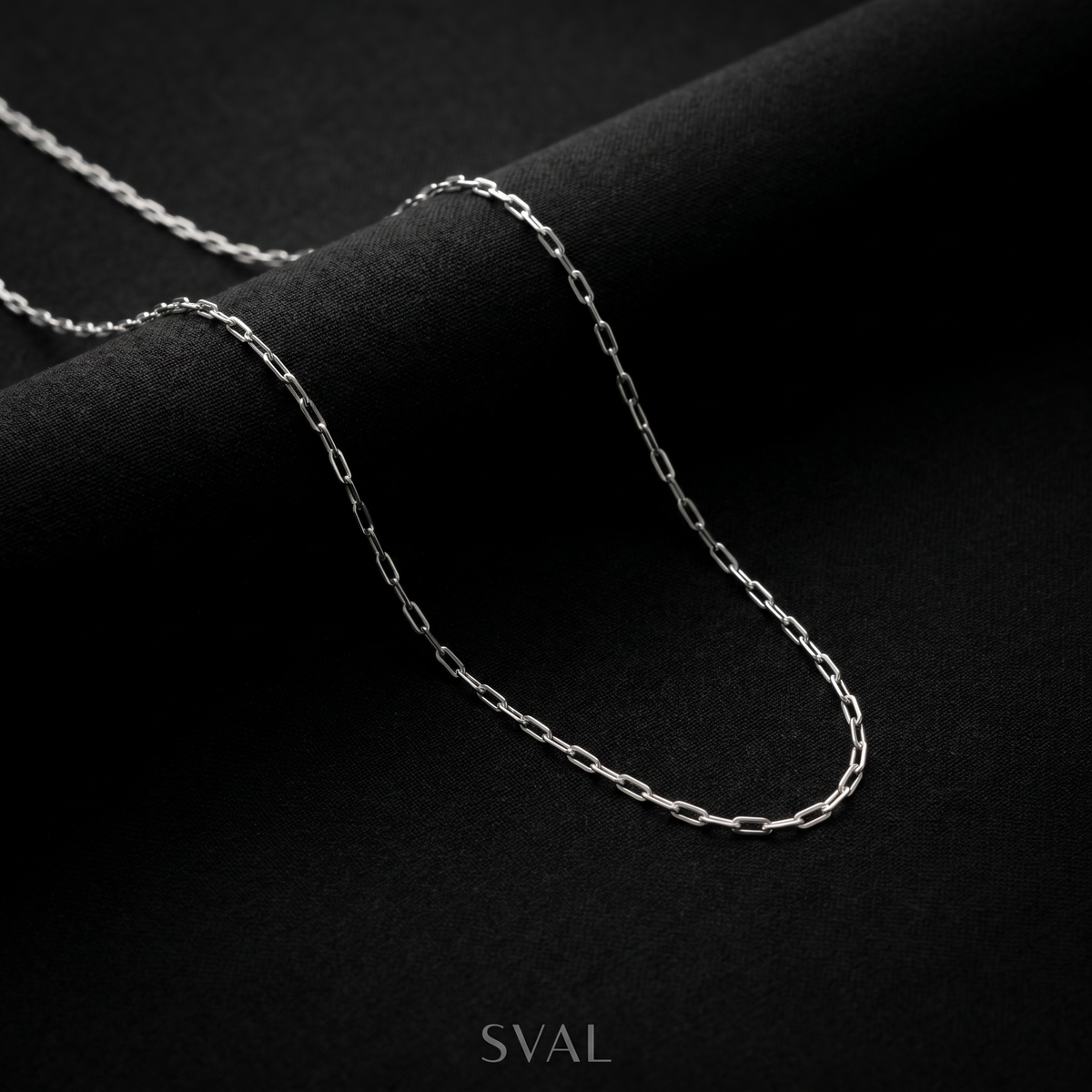 Corrente Cartier Masculina em Prata 925 1 mm | SVAL